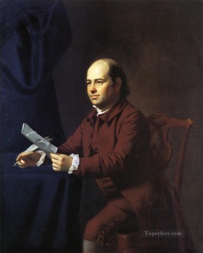 ジョン・シングルトン・コプリー Painting - マイルズ・シャーブルック植民地時代のニューイングランドの肖像画 ジョン・シングルトン・コプリー